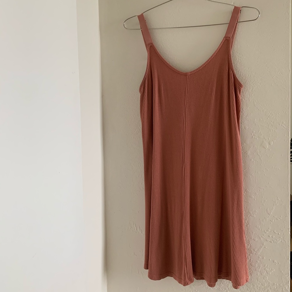 Pink comfortable dress